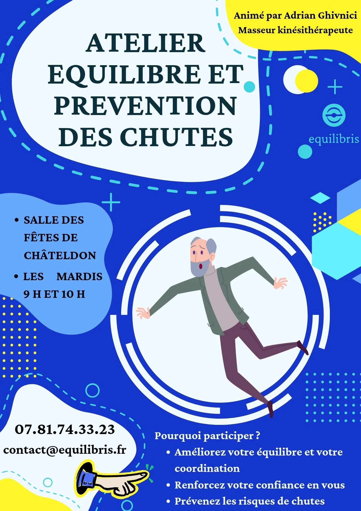 Ateliers équilibre et prévention des chutes